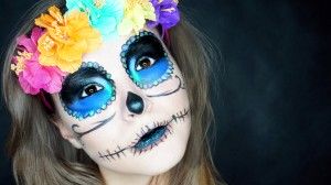 Makijaż na Halloween „Dia de los muertos”