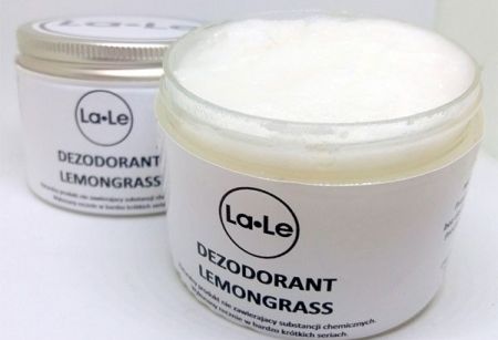 Dezodorant ekologiczny w kremie z olejkiem z trawy cytrynowej (plastik) 150ml