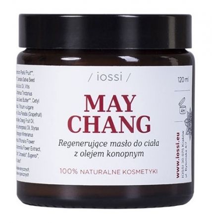 Regenerujące masło do ciała May Chang z olejem konopnym 120ml