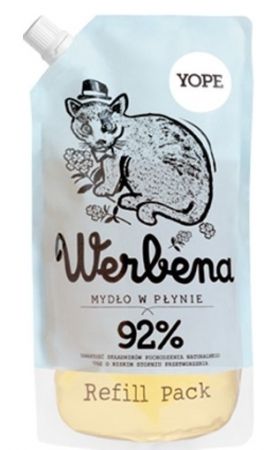 Naturalne mydło w płynie Werbena - Zapas 500ml