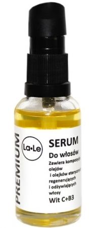 Naturalne serum olejowe do włosów 30ml