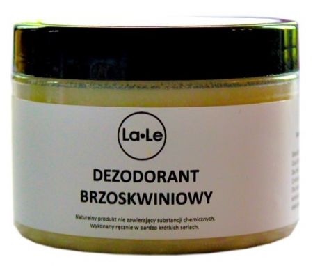 Dezodorant ekologiczny w kremie z olejkiem brzoskwiniowym 150ml