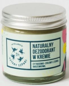 Dezodorant w kremie cytrusowo - ziołowy 60ml