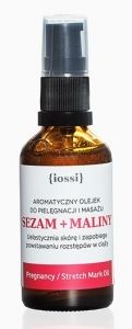 Olejek przeciw rozstępom do pielęgnacji i masażu - Sezam & Maliny 50ml